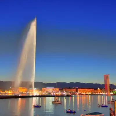 Le jet d'eau