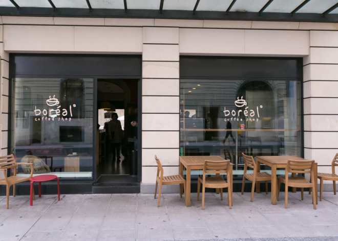 Boréal Coffee Shop Stand