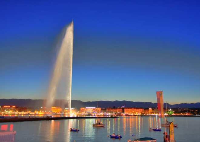 Le jet d'eau